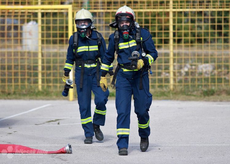 U Širokom Brijegu održana pokazna vježba struktura civilne zaštite
