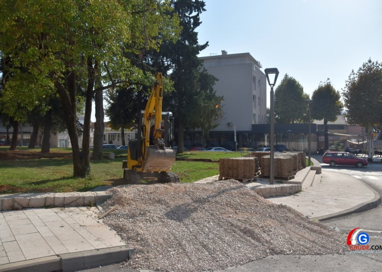 Uređuje se Park hrvatskih velikana u Grudama