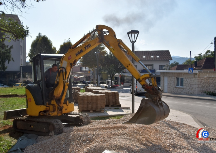Uređuje se Park hrvatskih velikana u Grudama