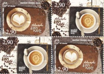 HP Mostar izdavanjem prigodnih poštanskih maraka obilježila Međunarodni dan kave