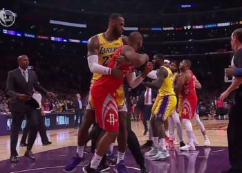 Kaos u Los Angelesu: LeBron smirivao opću tučnjavu Lakersa i Rocketsa