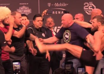Kaos na UFC-ovom ceremonijalnom vaganju: McGregor udario Nurmagomedova!