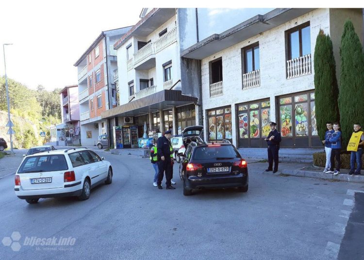 Široki Brijeg: Policija s učenicima zaustavljala vozače