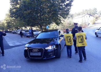 Široki Brijeg: Policija s učenicima zaustavljala vozače