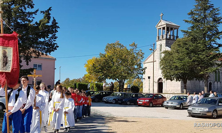 Široki Brijeg: Župa Rasno proslavila svog zašitnika Sv. Franju Asiškog