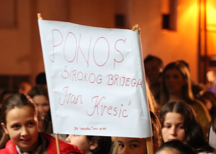 Široki Brijeg dočekao svjetskog prvaka – Ivana Kvesića