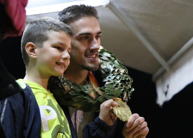 Široki Brijeg dočekao svjetskog prvaka – Ivana Kvesića