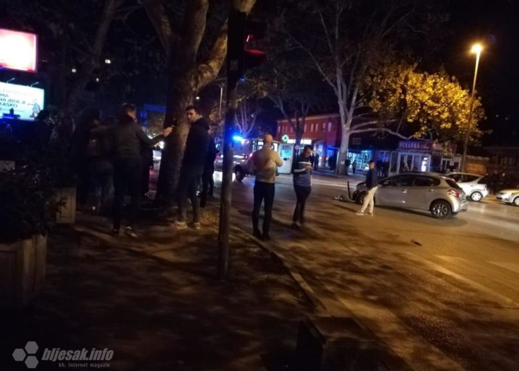 Kaos kod ”Spajalice” u Mostaru: Dva sudara, dvoje ozlijeđenih