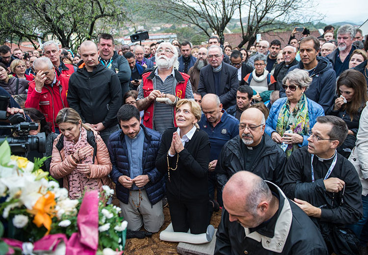 U Međugorju veliki broj hodočasnika na Dušni dan