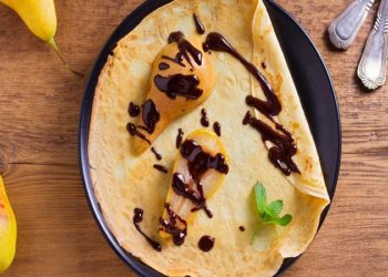 Palačinke s kruškama i čokoladom na sasvim poseban način