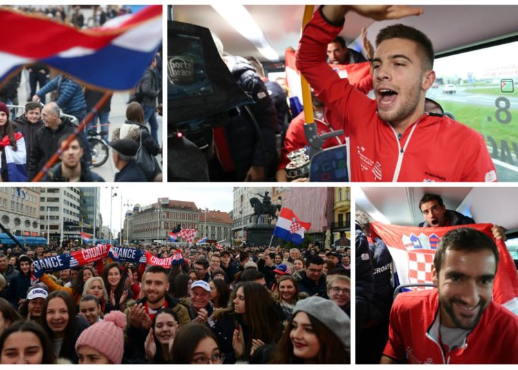 Svjetski prvaci stigli su na Trg bana Jelačića