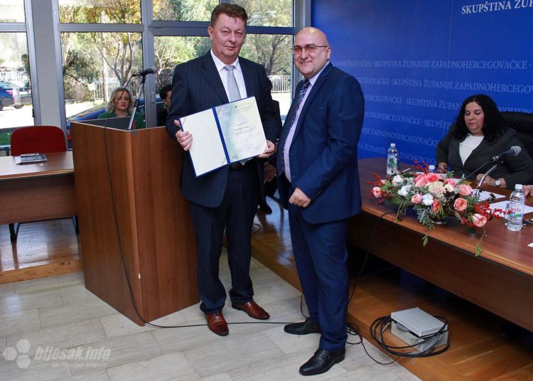 Konstituiran novi saziv Skupštine ŽZH, Ivan Jelčić predsjednik