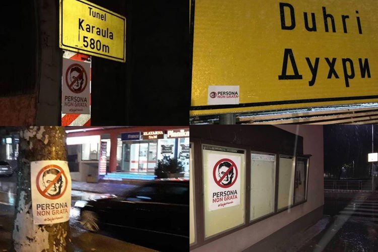 BiH obasuta plakatima protiv Željka Komšića