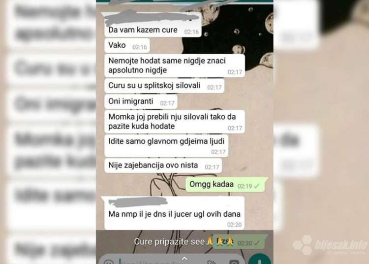 Informacije o silovanjima, otmici i izgriženom migrantu su izmišljotine