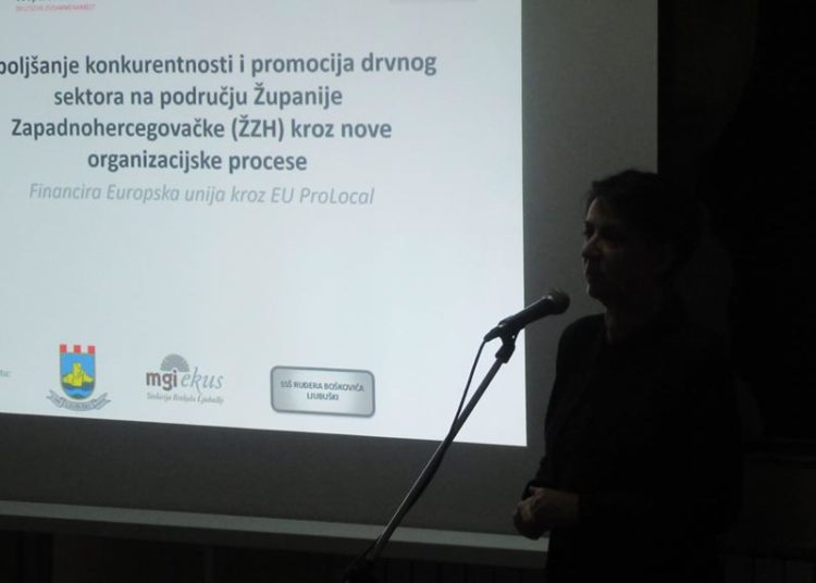 Završna svečanost projekta “Poboljšanje konkurentnosti i promocija drvnog sektora na području ŽZH-a kroz nove organizacijske procese”
