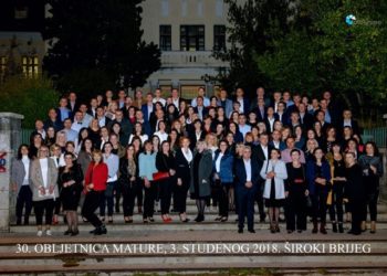 Široki Brijeg: Gimnazijalaci proslavili 30. obljetnicu mature