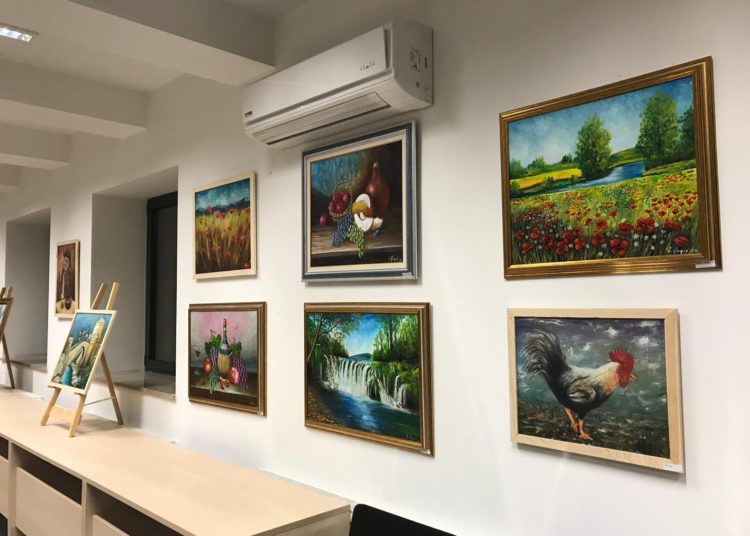 U Širokom Brijegu otvorena samostalna izložba slika Zdravka Rogića