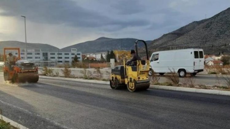 Mostar: Do kraja godine završetak prometnice od novog mosta preko Neretve do Zalika