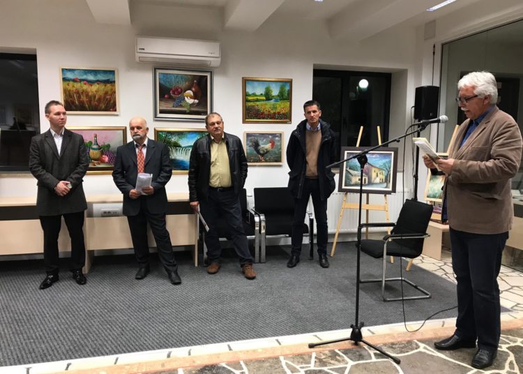 U Širokom Brijegu otvorena samostalna izložba slika Zdravka Rogića