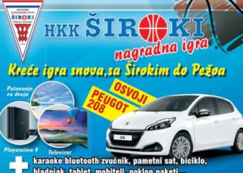 Velika nagradna igra: “Kreće igra iz snova, sa Širokim do Pežoa”