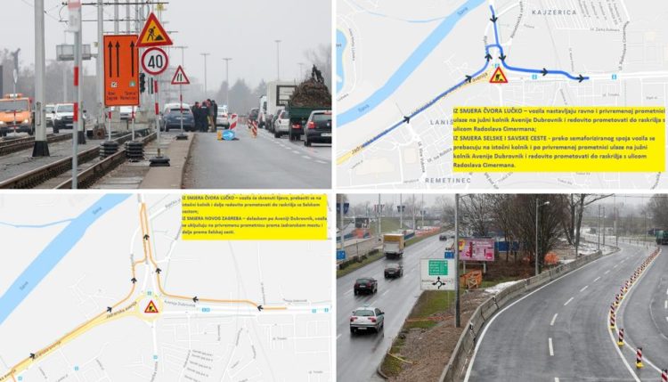 Zatvara se rotor u Remetincu, kuda voziti? Ove karte će vam jako pomoći