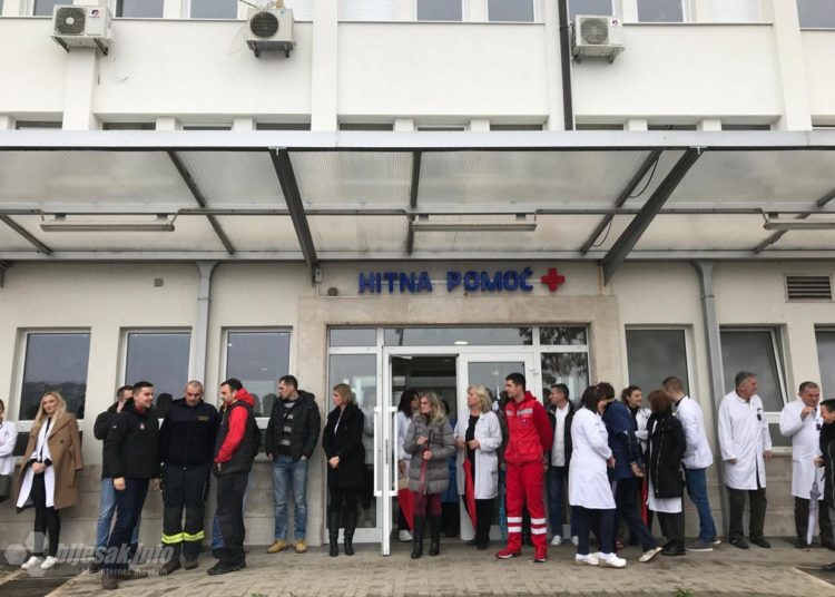 Širokobriješki liječnici prosvjeduju i traže kamere i zaštitare