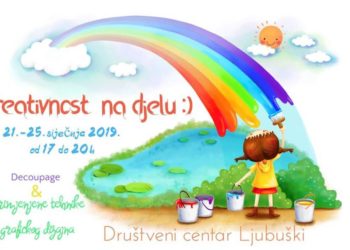 Ljubuški: „Kreativnost na djelu „ petodnevna radionica za djecu