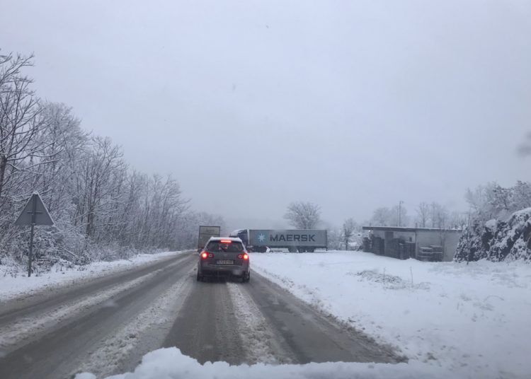 Široki Brijeg: Šleper zapeo na Visokoj Glavici