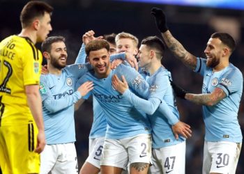 Manchester City zabio devet golova Burtonu