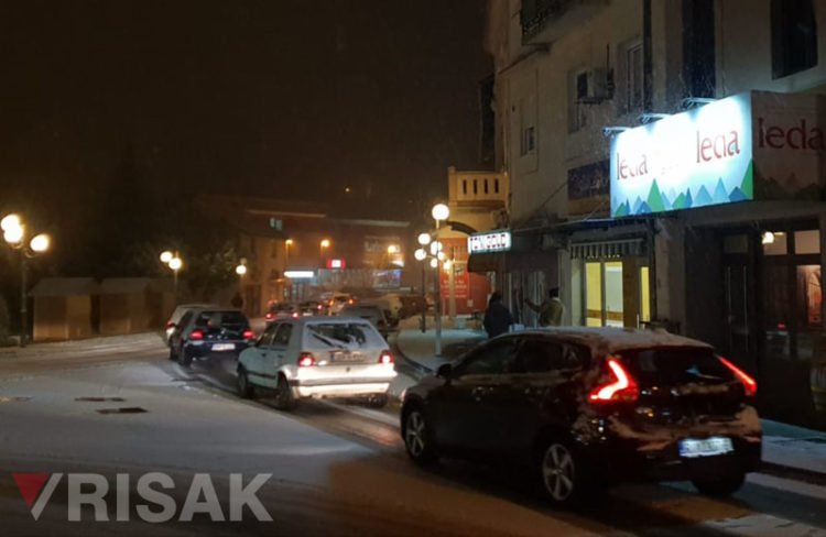 U Širokom Brijegu pao prvi snijeg u 2019. godini