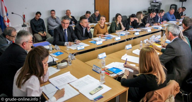 Najava: 19. sjednica Općinskog vijeća Grude