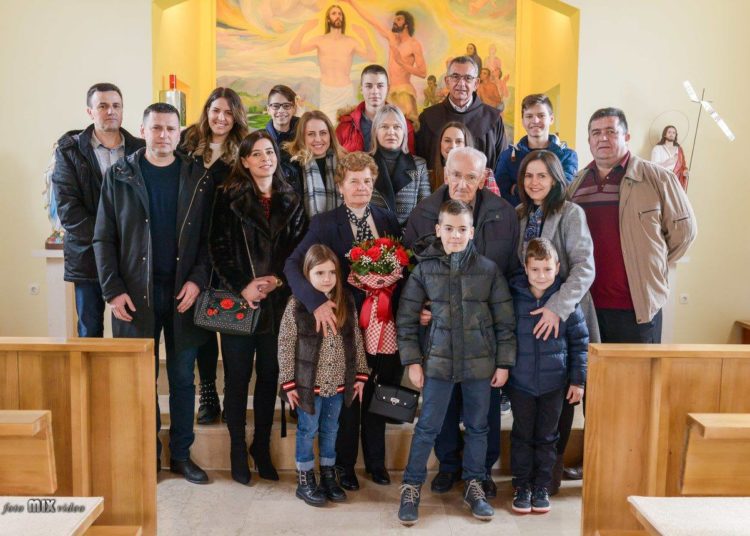 Široki Brijeg: Jozo i Anica obilježili zlatni pir na Kočerinu