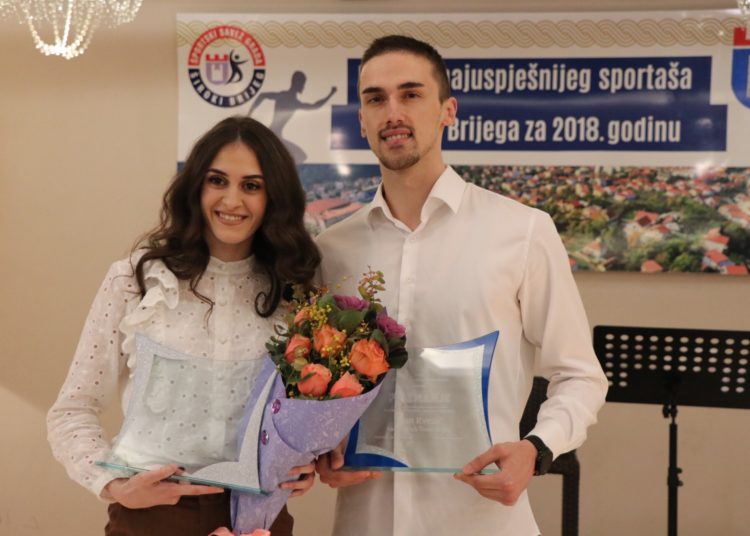 Ivan Kvesić i Anđela Soldo najuspješniji športaši Grada Širokog Brijega za 2018. godinu