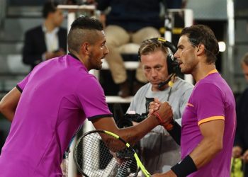 Kyrgios spasio tri meč-lopte pa izbacio Nadala, Španjolac je bio frustriran