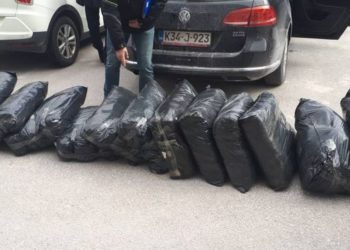 Sarajevska policija uhitila Širokobriježane s 200 kg duhana