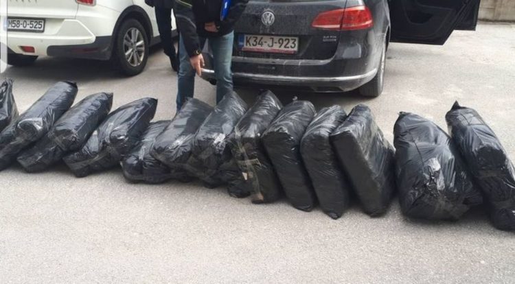 Sarajevska policija uhitila Širokobriježane s 200 kg duhana
