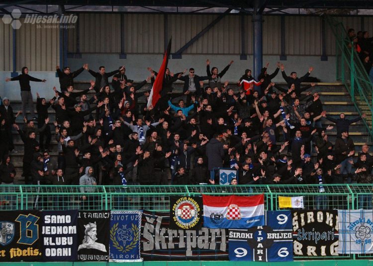 Široki Brijeg i Zrinjski remizirali u burnom hercegovačkom derbiju