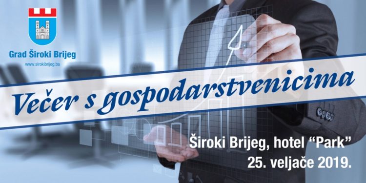 Široki Brijeg: Najava tradicionalnog susreta „Večer s gospodarstvenicima“
