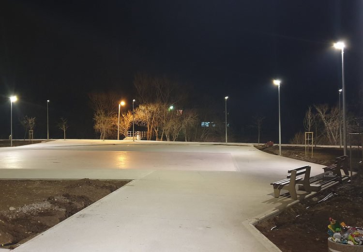 Široki Brijeg: Park u Borku dobio rasvjetu