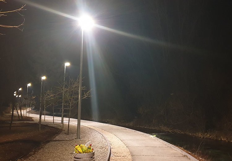Široki Brijeg: Park u Borku dobio rasvjetu
