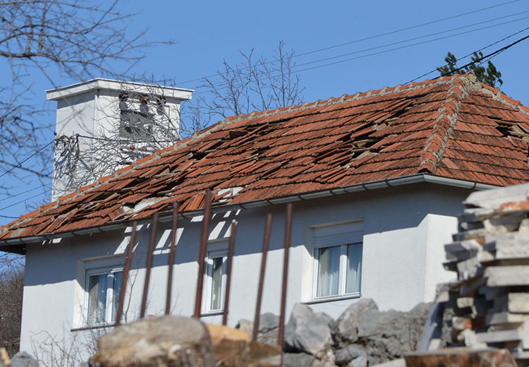 Široki Brijeg: Posljedice orkanskog nevremena na području župe Izbično