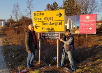 Široki Brijeg: Župa Kočerin je znakovima obilježila svoj teritorij