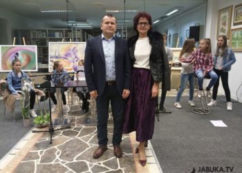 Otvorena izložba slika Ivana Hercega i Anđelke Hrkać
