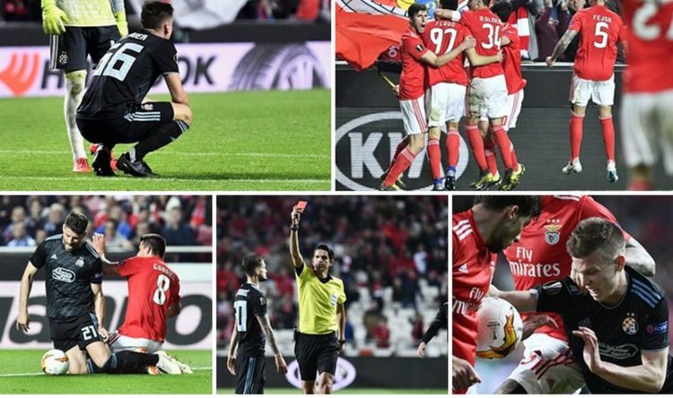 BENFICA – DINAMO 3:0 Dinamo u produžecima ispao iz Europa lige