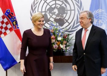 Grabar-Kitarović i Guterres razgovarali o položaju Hrvata u BiH