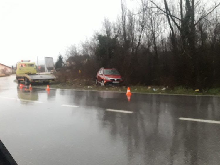 Prometna nesreća na istočnom ulazu u Široki Brijeg