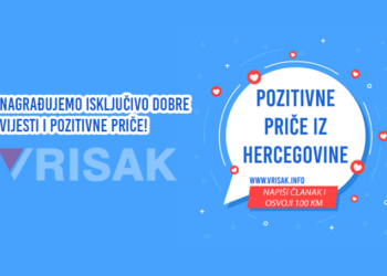 Pozitivne priče iz Hercegovine: Napiši članak i osvoji 100 KM