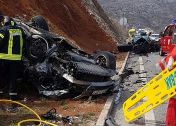 Težak sudar na Žovnici, policija i hitna pomoć na mjestu nesreće