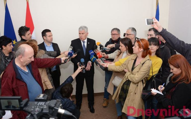Čović: HNS ne odustaje od svojih stavova, nikad više Bošnjaci neće izabrati dva člana Predsjedništva BiH