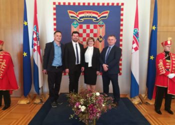 Susret izaslanstva UHAKUD-a u BiH s institucijama kulture u RH i predsjednicom Grabar-Kitarović